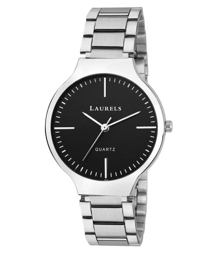 Laurels Black Color Analog Women's Watch With Metal Chain: LWW-ALC-020707 Laurels Black Color Analog Women's Watch With Metal Chain: LWW-ALC-020707