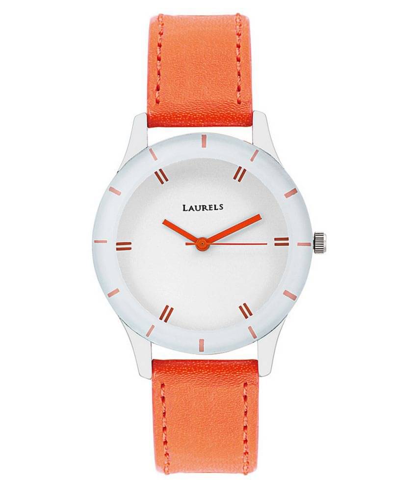 Laurels White Color Analog Women's Watch With Strap: LWW-COLORS-011107 Laurels White Color Analog Women's Watch With Strap: LWW-COLORS-011107