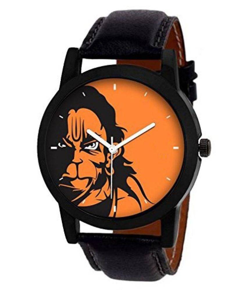     			Rio HANUMAN Leather Analog Men's Watch