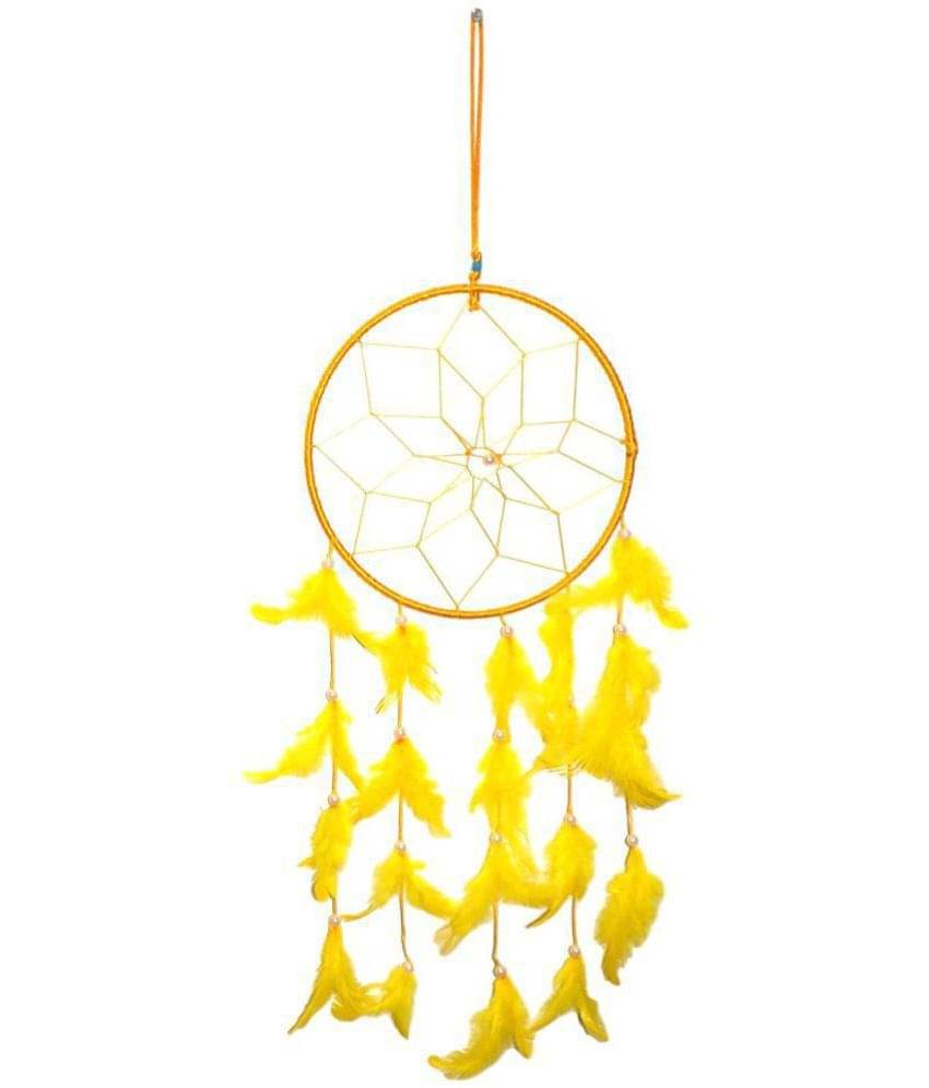     			Nitin collection yellow Dream Catcher