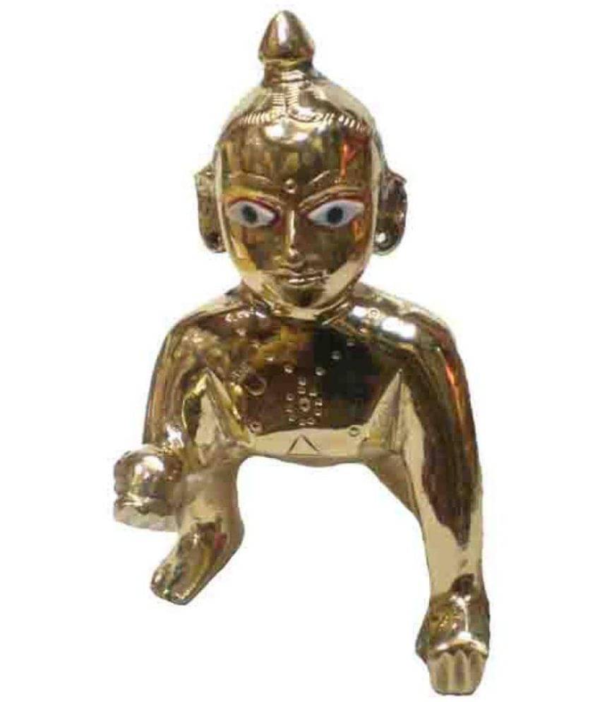     			Nitin collection  Krishna Brass Idol