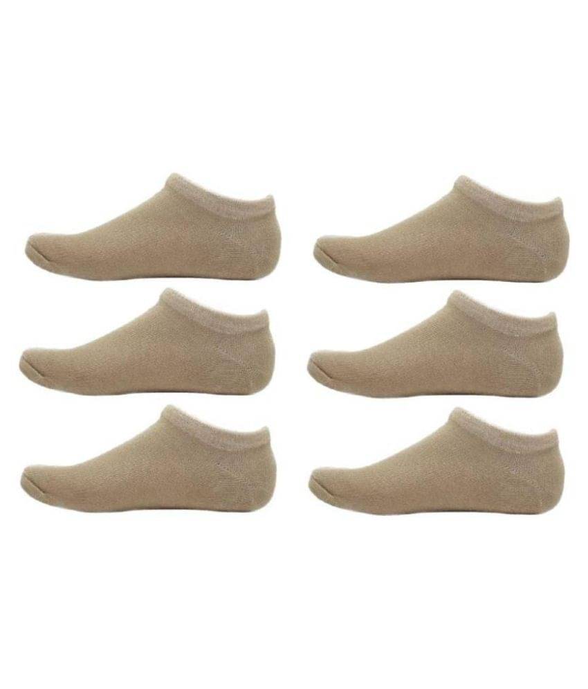     			Tahiro Beige Casual Low Cut Socks