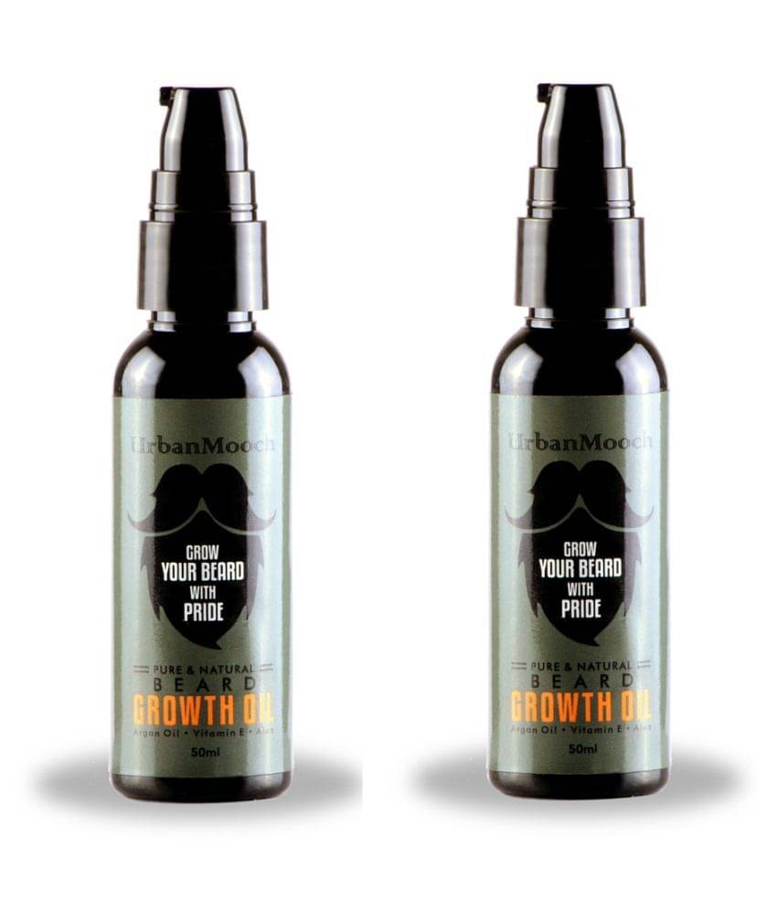     			UrbanMooch Beard Oil Growth Oil 100 ml Pack of 2