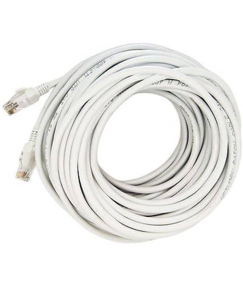     			Upix 5m LAN(Ethernet) , Patch Cord CAT5E, RJ45 Cable - White