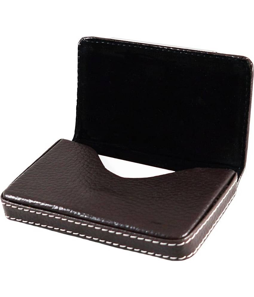 Auteur, Stylish Corporate Collection, For Men and Women, Metal and PU Body Magnetic Closure, Impress Your Clients with This Stylish Card Holder