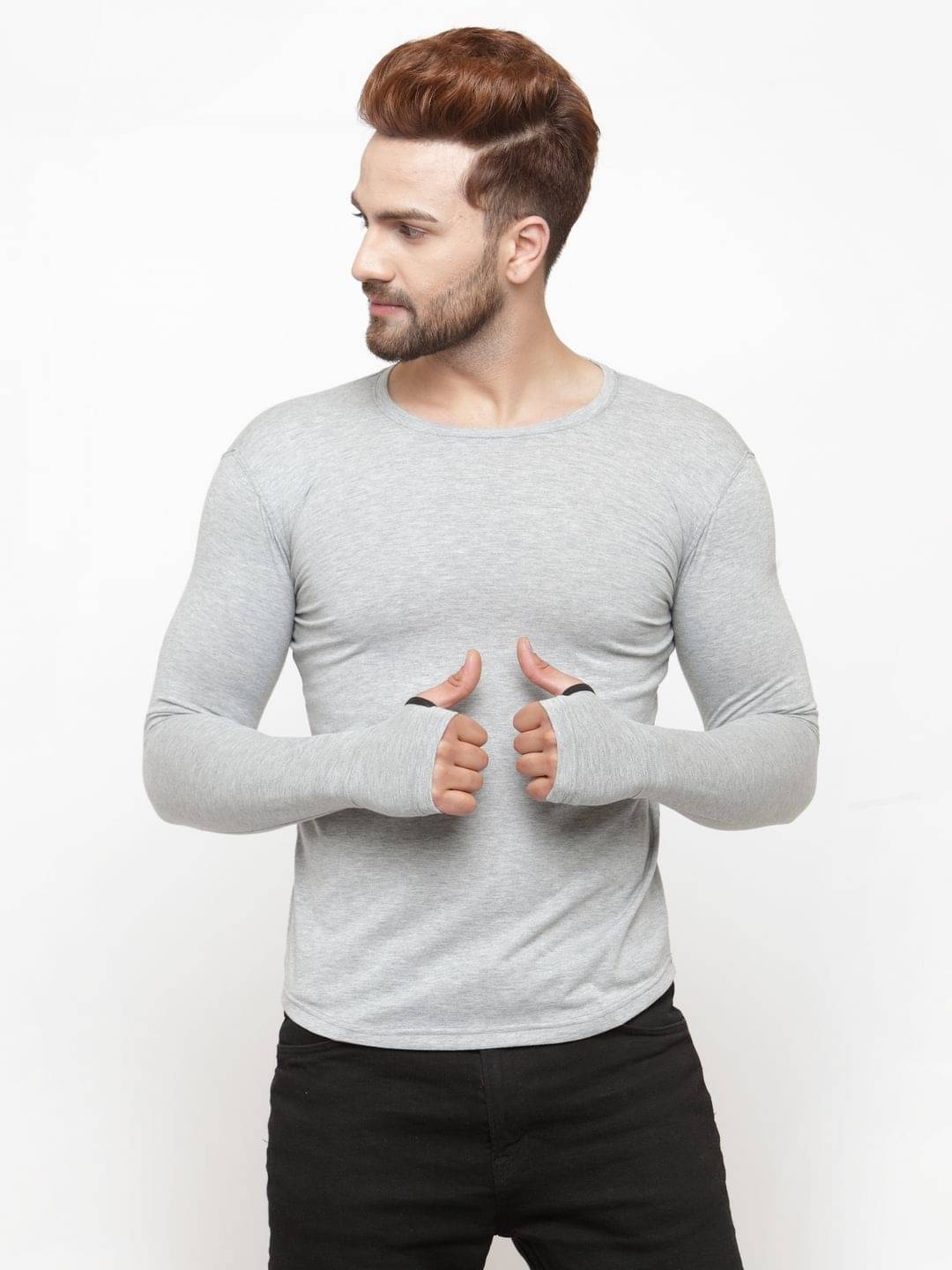 GESPO Grey Round T-Shirt GESPO Grey Round T-Shirt