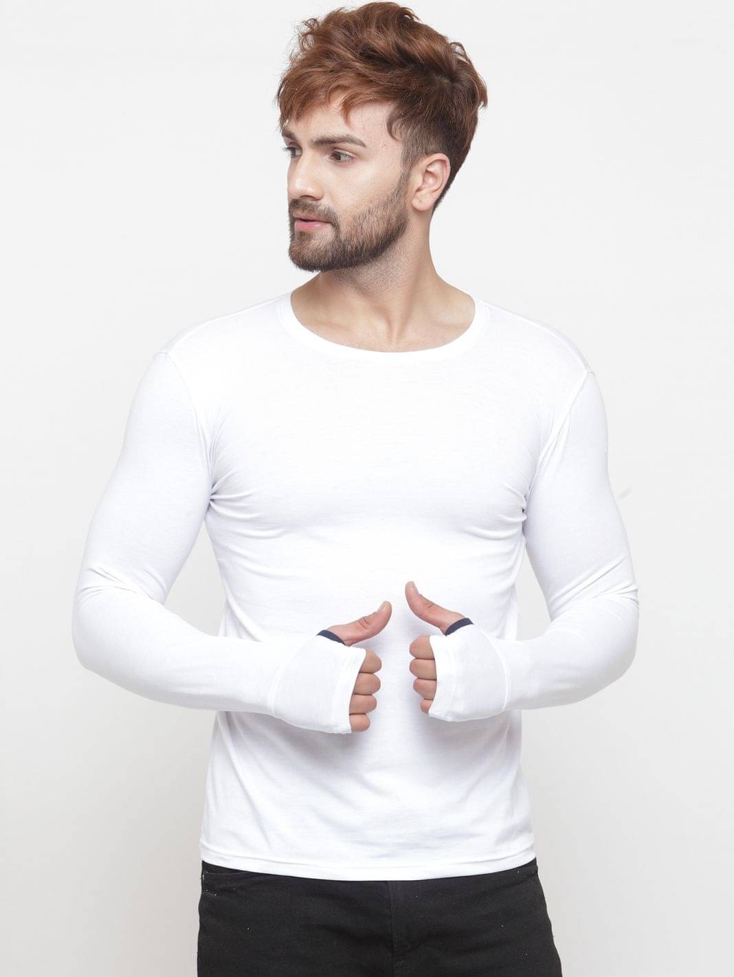 GESPO White Round T-Shirt GESPO White Round T-Shirt