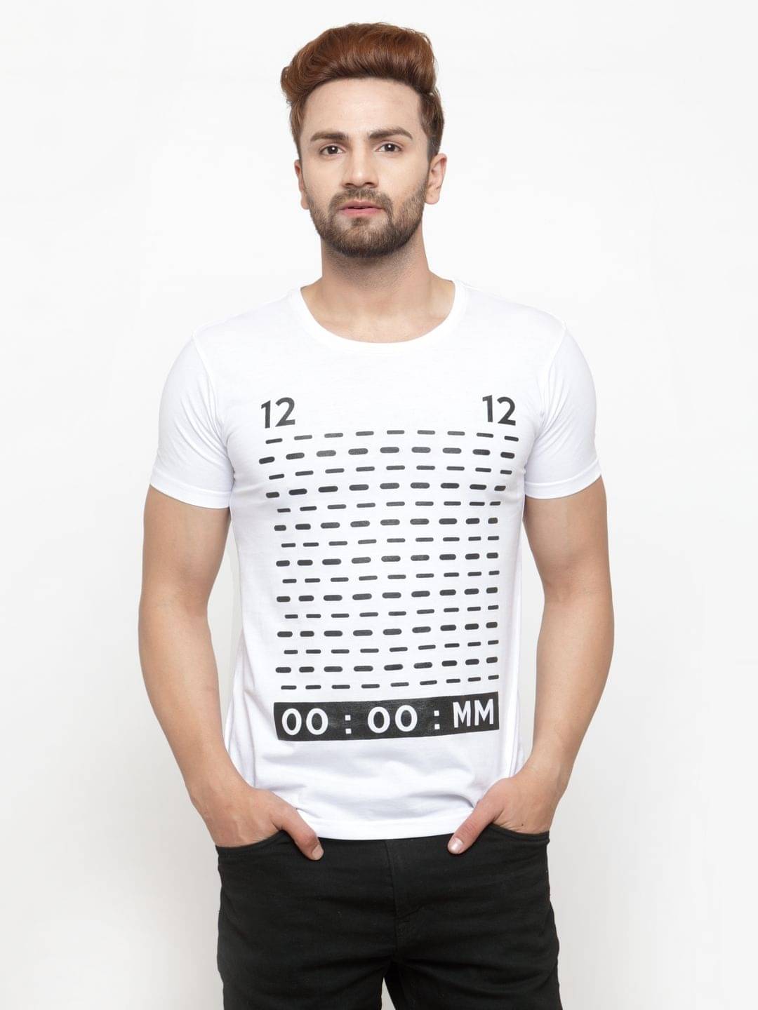 GESPO White Round T-Shirt GESPO White Round T-Shirt