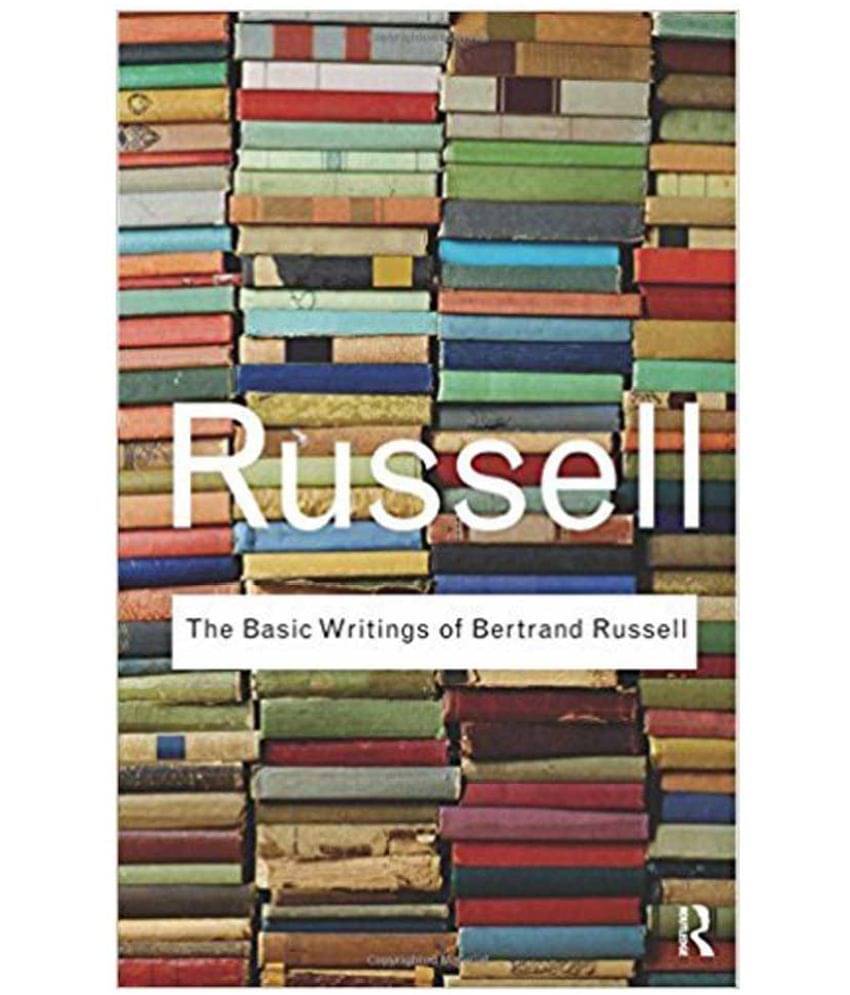     			The Basic Writings Of Bertrand Russell 