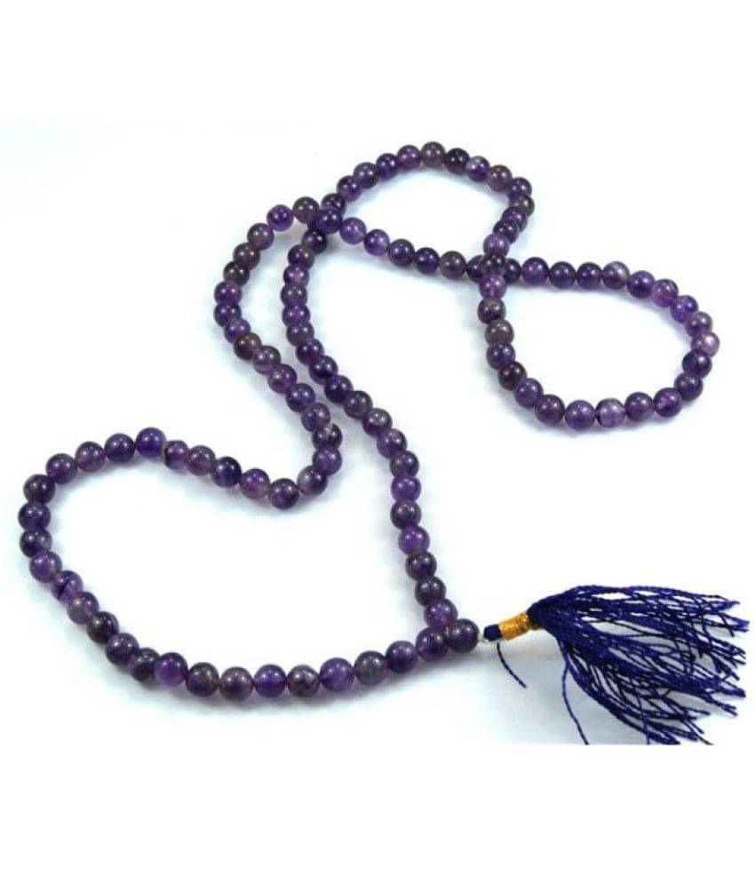     			Amethyst Mala Natural Stone