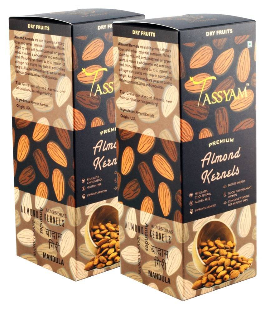     			Tassyam Almond (Badam) 250 gm Pack of 2