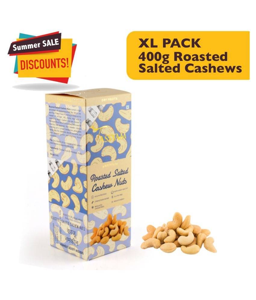 Tassyam Cashew nut (Kaju) 400 gm Tassyam Cashew nut (Kaju) 400 gm