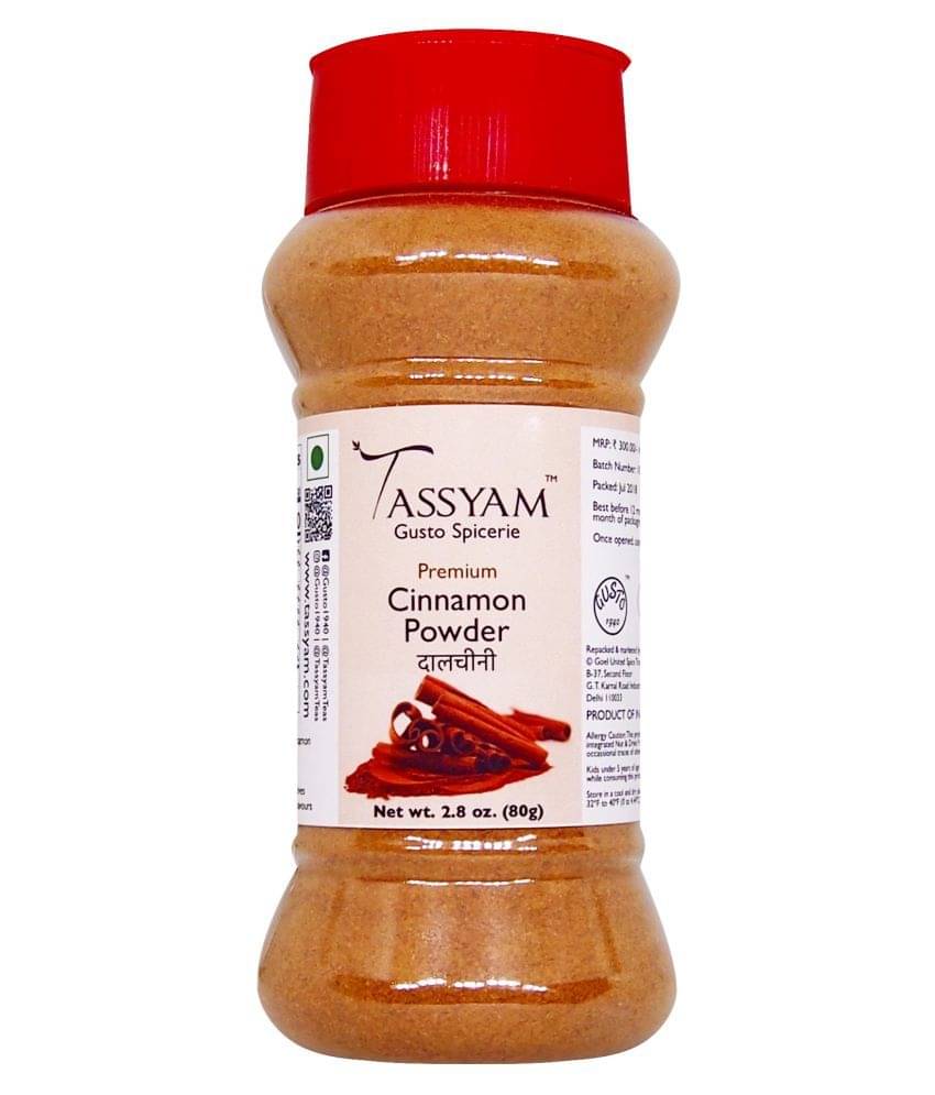 Tassyam Cinnamon Powder 80 gm     			Tassyam Cinnamon Powder 80 gm