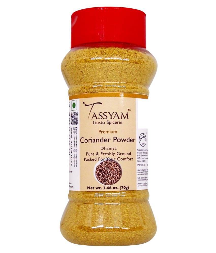 Tassyam Coriander Powder 70 gm Tassyam Coriander Powder 70 gm