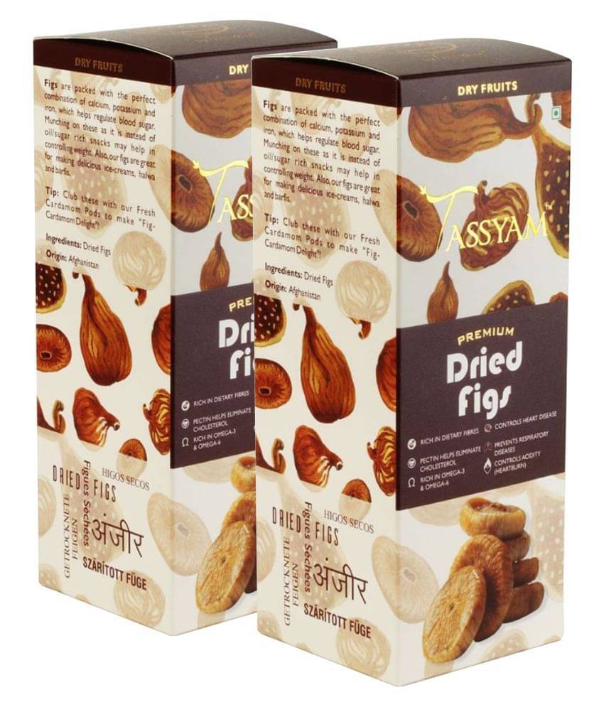     			Tassyam Fig (Anjeer) 400 gm Pack of 2