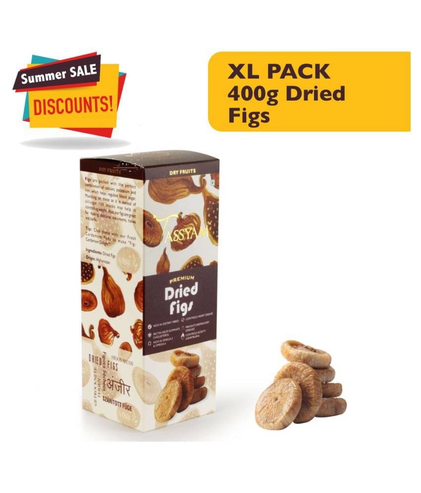 Tassyam Fig (Anjeer) 400 gm Tassyam Fig (Anjeer) 400 gm
