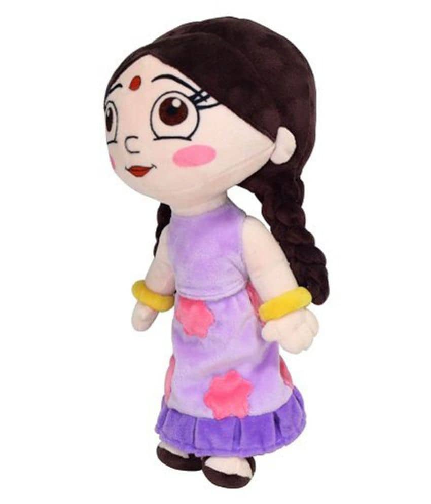 Chota Bheem Chutki and Sri Krishna PC Combo Set Teddy Bear Plush - Main Image