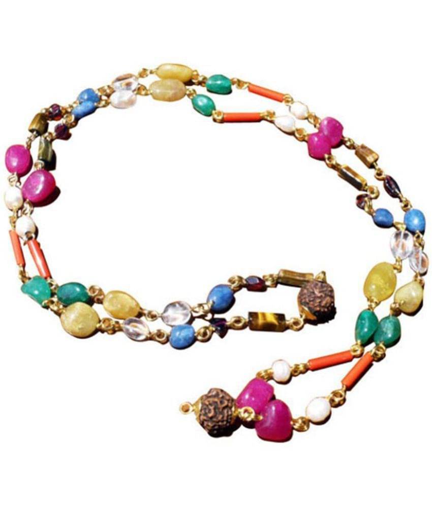     			only 4 you Navratna Mala (Semi Precious)