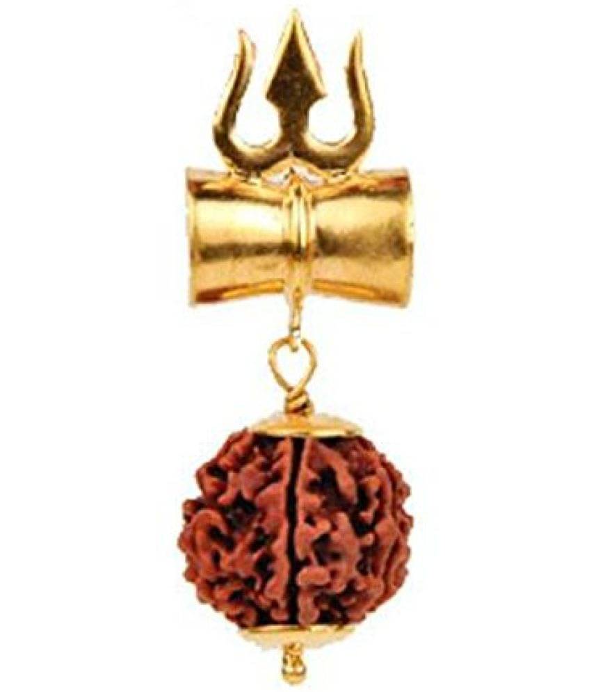     			shiv shakti locket with rudraksha