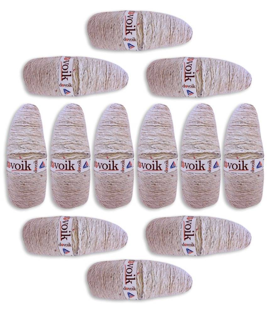     			Devoik Handmade Kacha Sut / Kacha Dhaaga / White Thread - (Set of 12) (Mauli, Kalawa, Moli Dhaga, Thread, Raksha Sutra, Puja Mouli, Rakhi, Pooja Dhaaga)