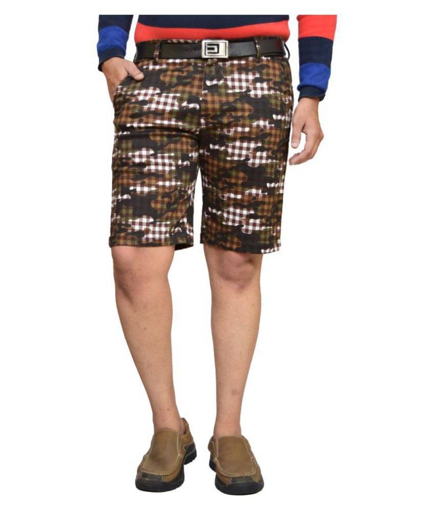American Noti Brown Cotton Men's Shorts ( Pack of 1 ) American Noti Brown Cotton Men's Shorts ( Pack of 1 )