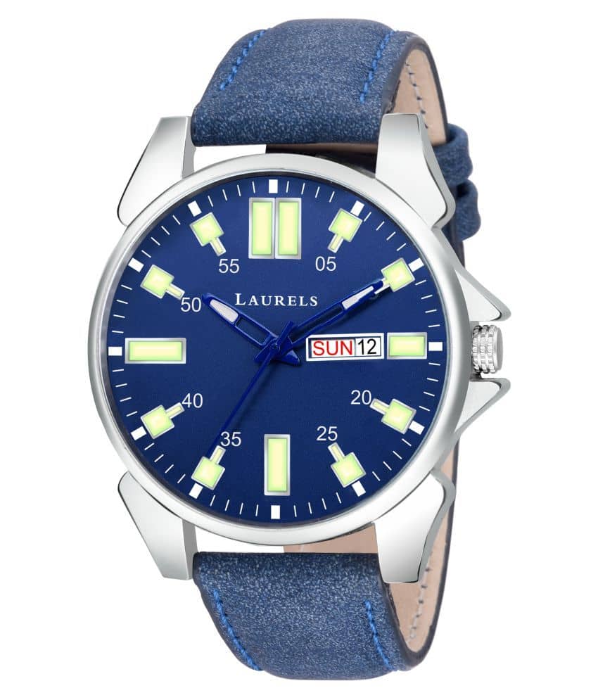 Laurels LWM-INC-XII-030334 Leather Analog "Mens Watch"