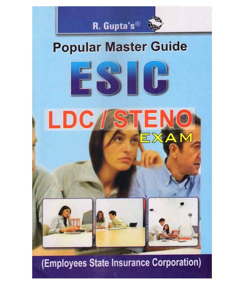     			ESIC LDC/Steno Recruitment Exam Guide