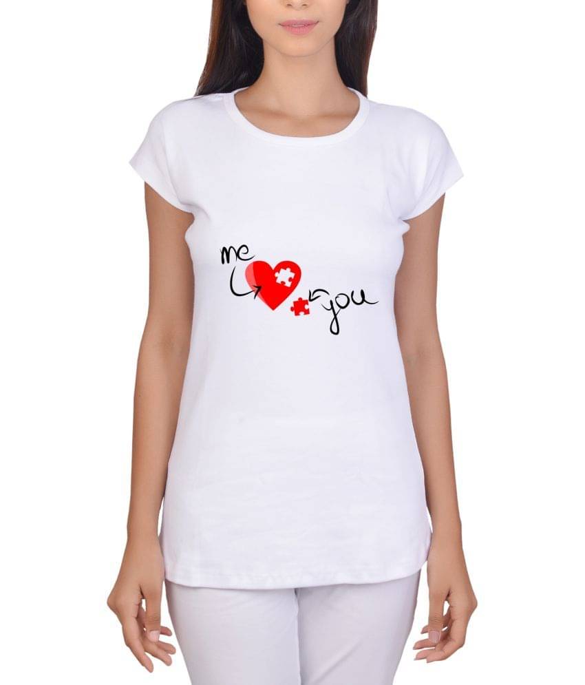 British Terminal Women Cotton Regular Fit Round Neck T-Shirt ( White ) British Terminal Women Cotton Regular Fit Round Neck T-Shirt ( White )