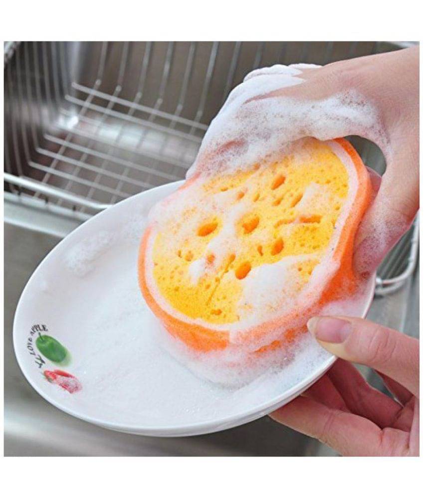     			YUTIRITI Durable High quality Sponge Scrub Pad
