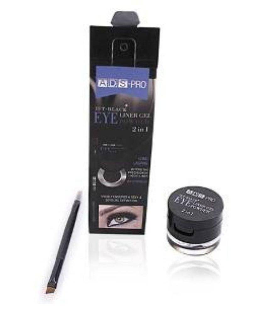     			ADS Gel Eyeliner Powder & Gel Black gm