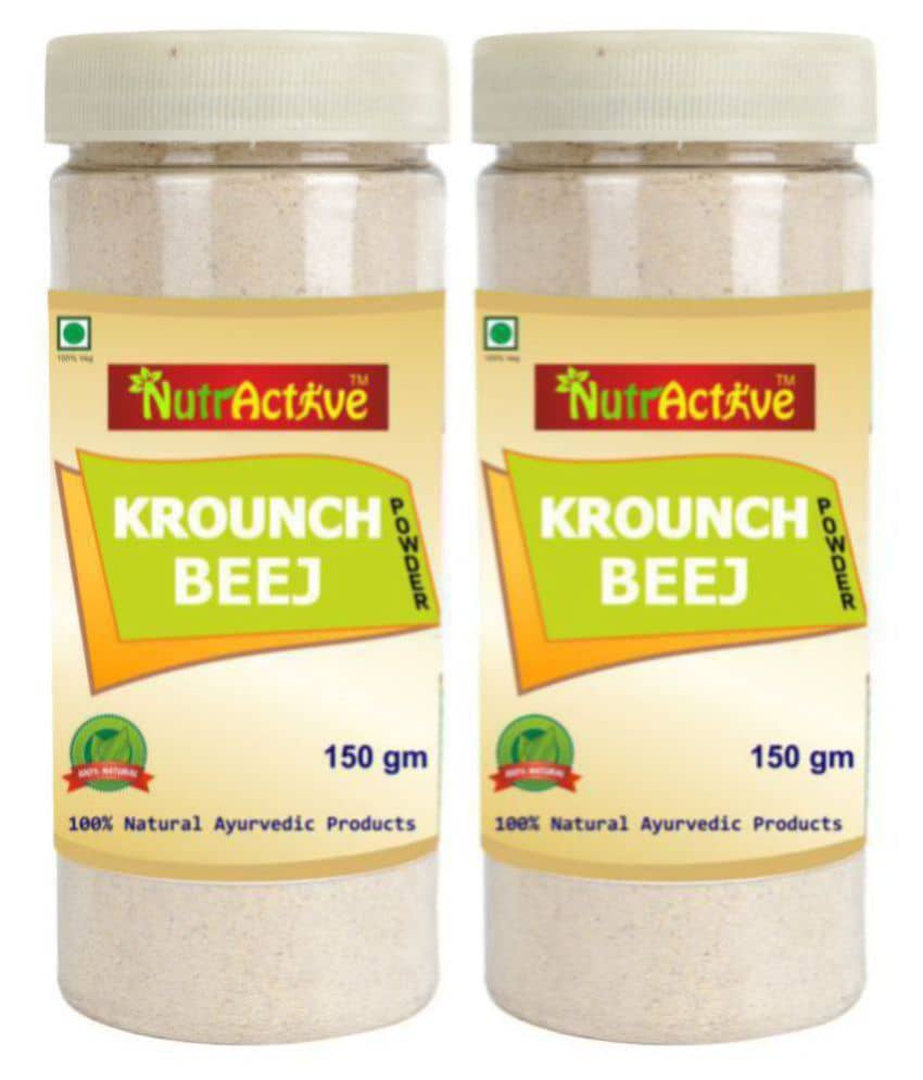 NutrActive krounch beej powder 300 gm Meal Replacement Powder Pack of 2