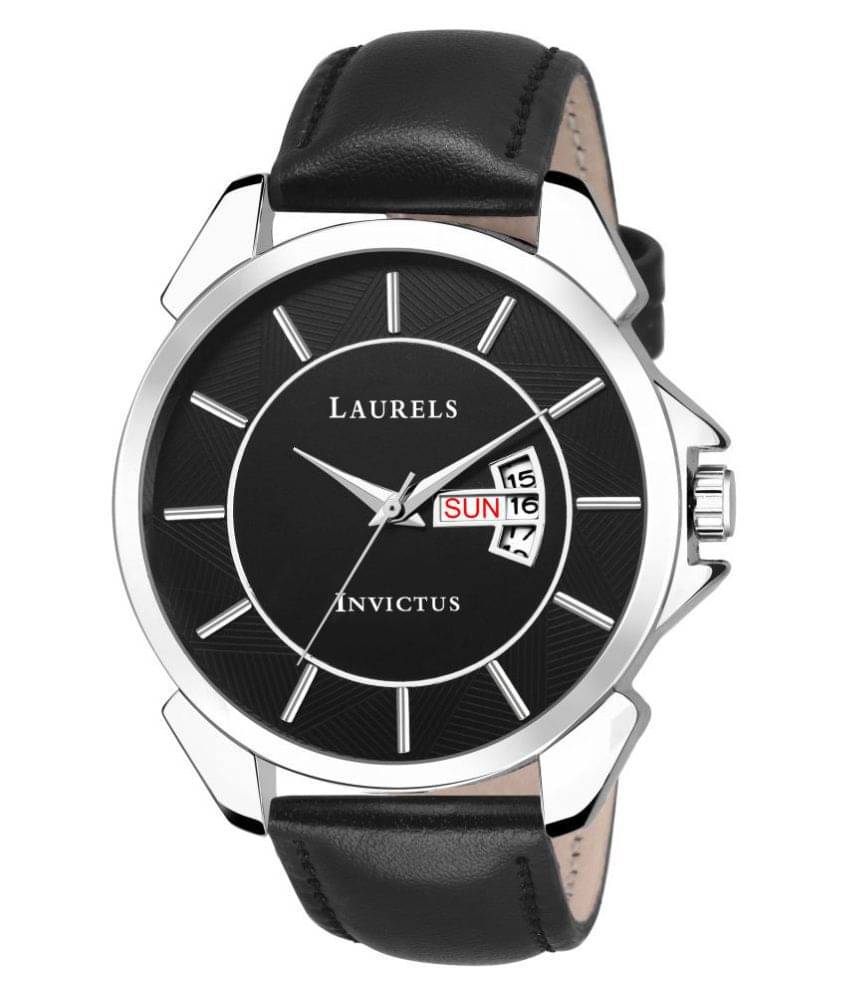     			Laurels LWM-INC-X-020207 Leather Analog "Mens Watch"