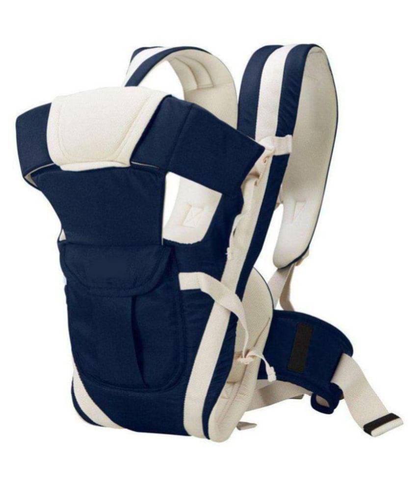     			Eco Shopee Adjustable Hands-Free 4-in-1 Front Baby Carrier Bag (Navy Blue)