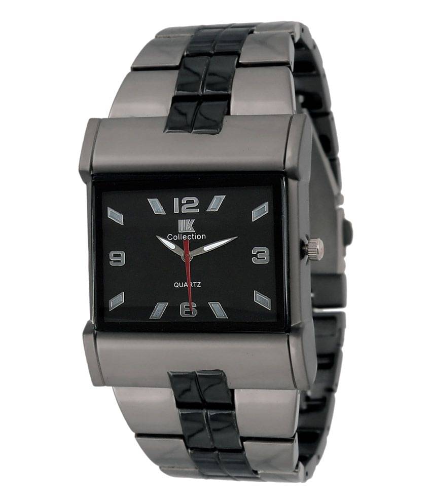     			IIK COLLECTION IIK-027M Metal Analog "Mens Watch"