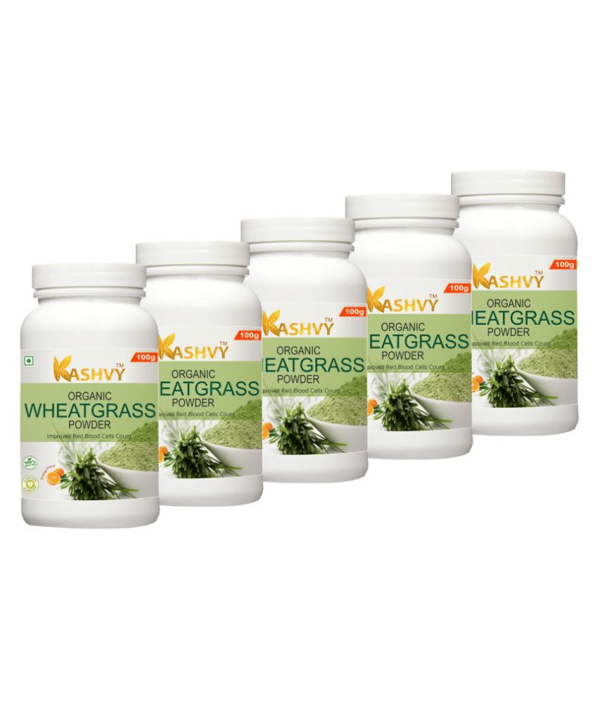 Kashvy Wheatgrass powder | Increase resistance power 500 gm Multivitamins Powder