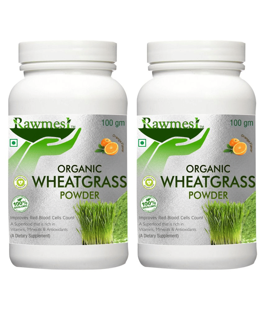 rawmest Wheatgrass powder improves Red blood cells 200 gm Multivitamins Powder rawmest Wheatgrass powder improves Red blood cells 200 gm Multivitamins Powder