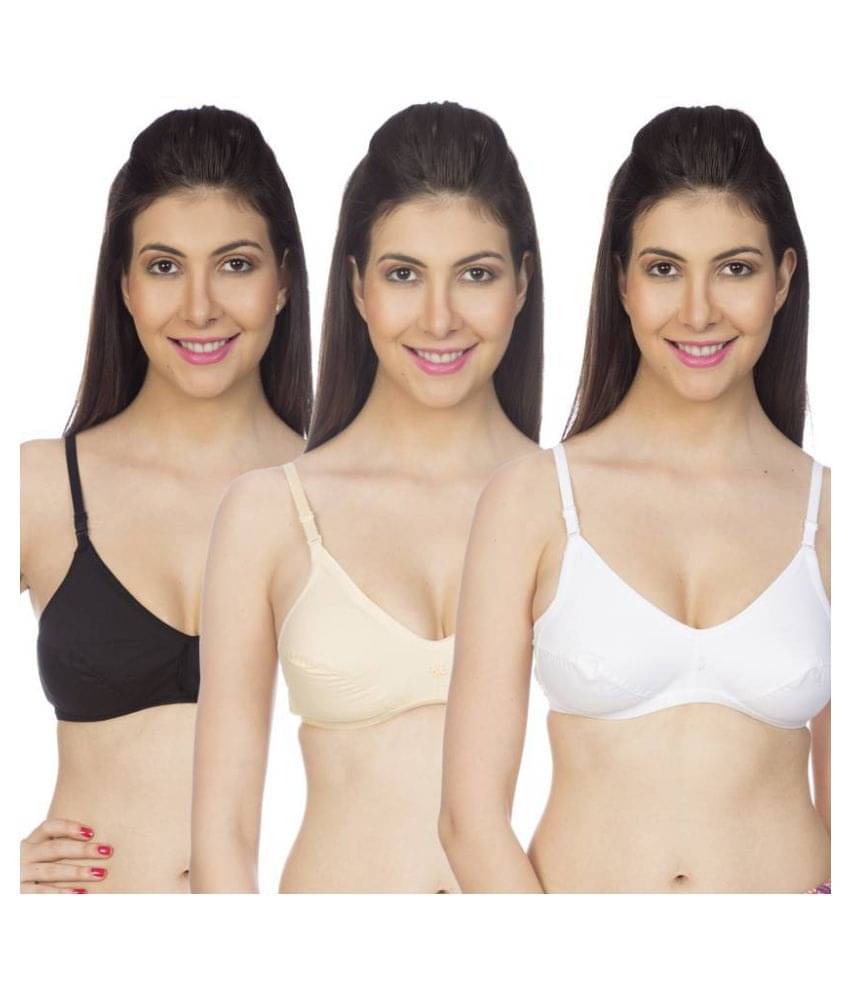 Johnson Cotton T-Shirt Bra - Multi Color     			Johnson Cotton T-Shirt Bra - Multi Color