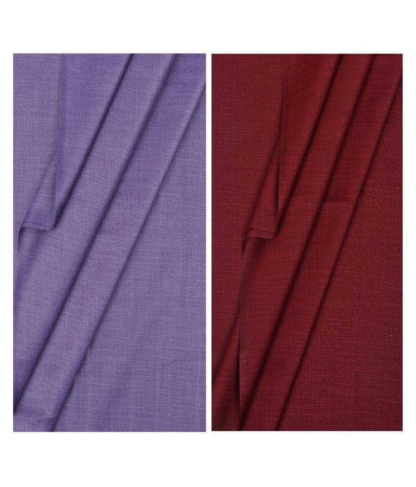 KUNDAN SULZ GWALIOR - Multi Cotton Blend Men's Unstitched Shirt Piece ( Pack of 2 ) KUNDAN SULZ GWALIOR - Multi Cotton Blend Men's Unstitched Shirt Piece ( Pack of 2 )