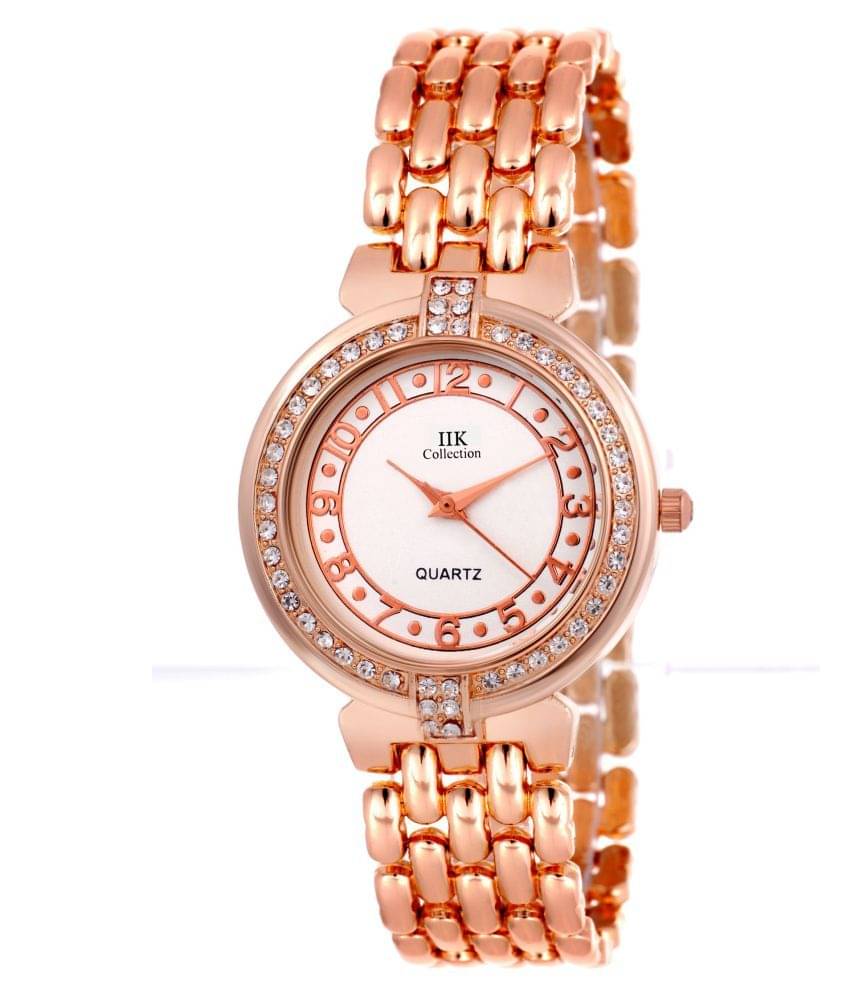     			Metal Round Womens Watch