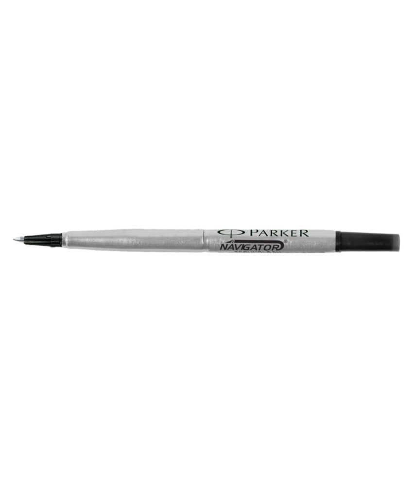 Parker RBBKF10 Refill Ink 10 ml Parker Roller Ball Refill - BK Fine - Pack of 10
