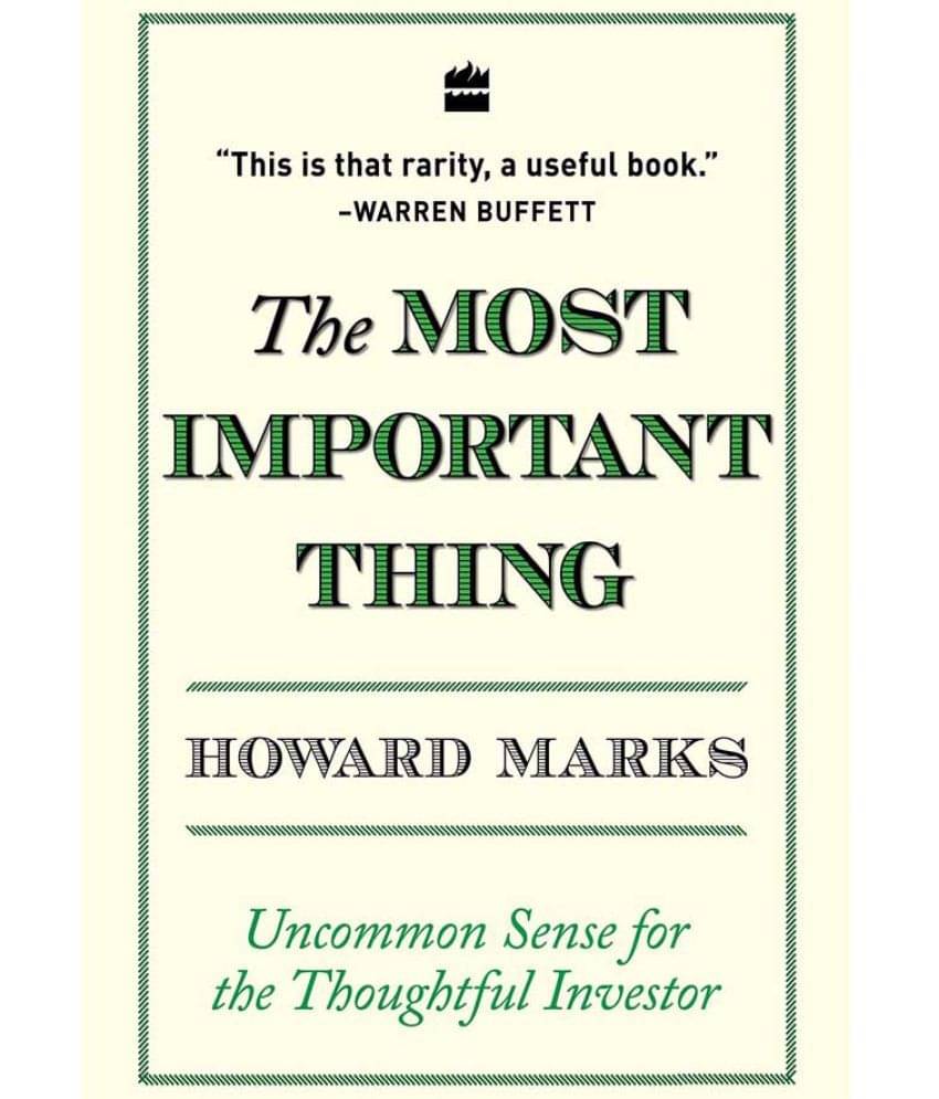     			Most Important Thing