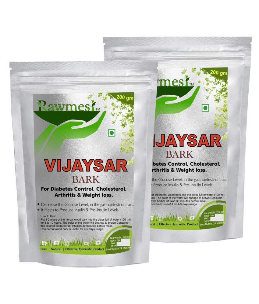     			Rawmest Vijaysar Wood Bark 400 Gm