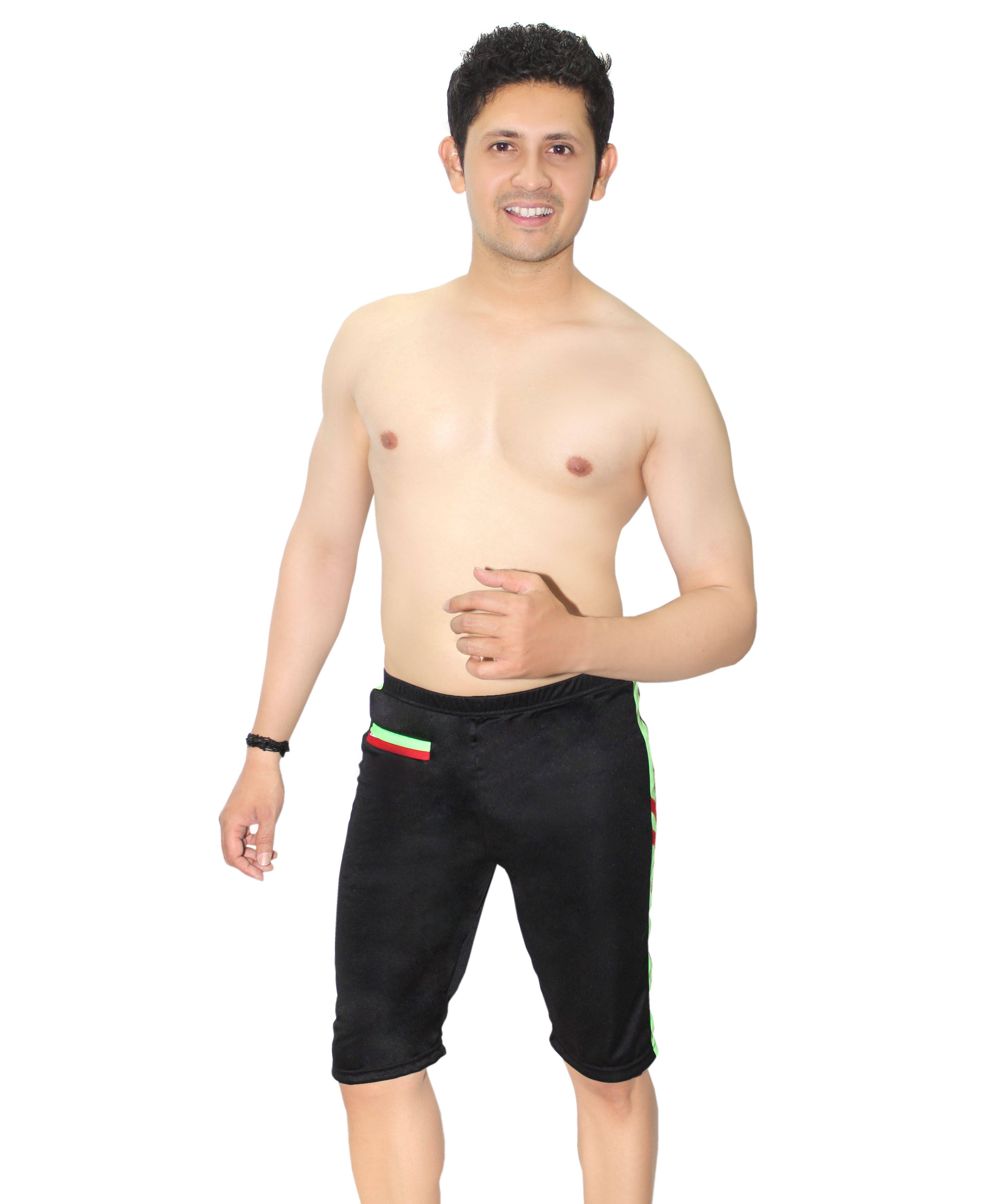     			Goodluck Black Polyester Jammer