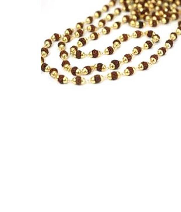     			King & Queen Panchmukhi Rudraksha Mala