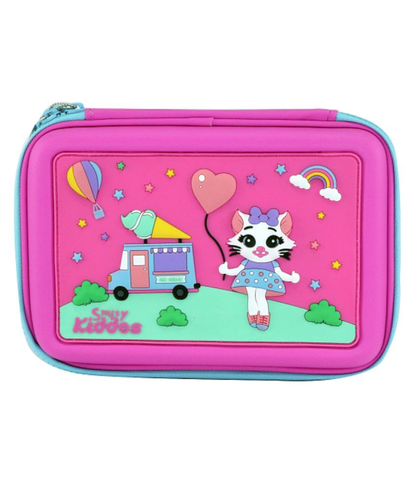 Smily Kiddos Holiday Scented Hardtop Pencil Box Pink | School Pencil Cases | Kids Pencil Cases Smily Kiddos Holiday Scented Hardtop Pencil Box Pink | School Pencil Cases | Kids Pencil Cases