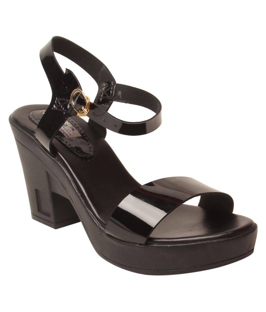 Feel It - Black Women's Block Heel Heels Feel It - Black Women's Block Heel Heels