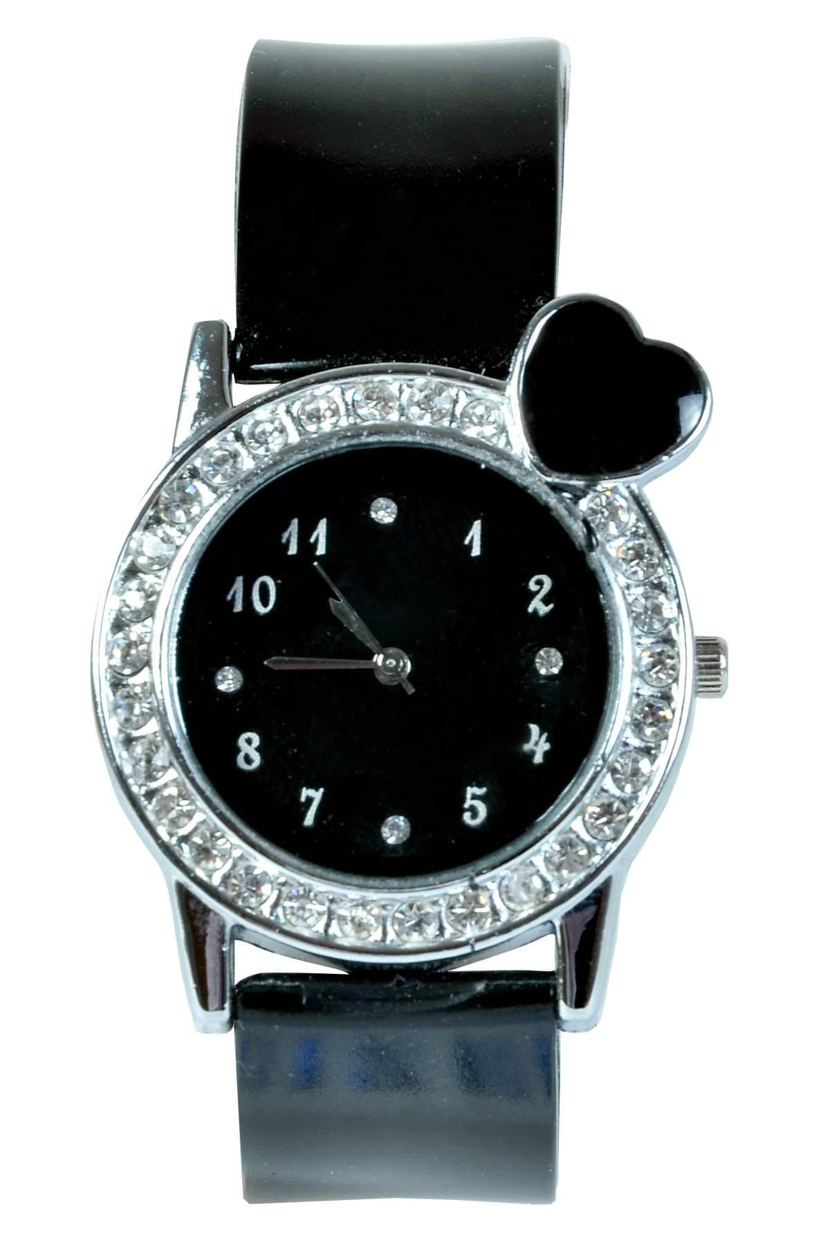     			PU Round Womens Watch