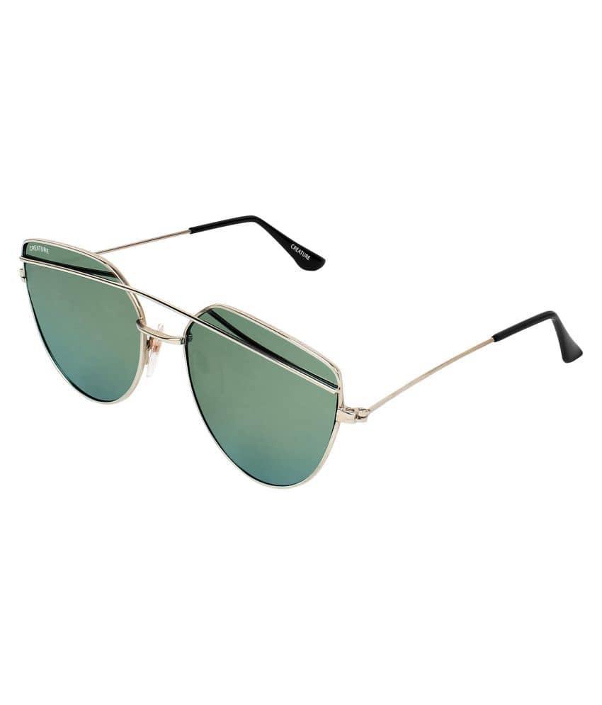 Creature - Green Pilot Sunglasses ( SUN-108 ) - Sunglasses | Buy online on ZillyBuy