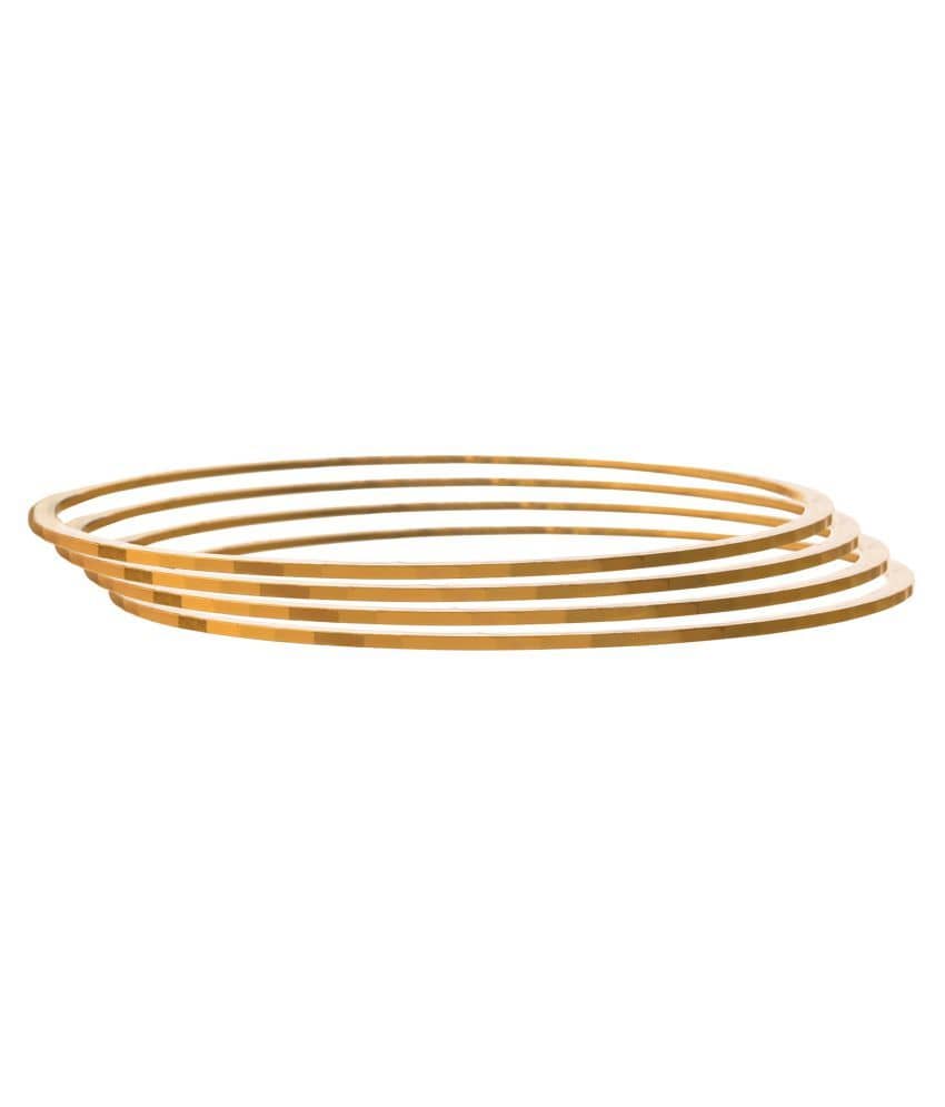 JFL - Traditional Ethnic One Gram Gold Plated Designer Bangle Set for Women - (Set of Four) - Bangles & Bracelets | Buy online on ZillyBuy