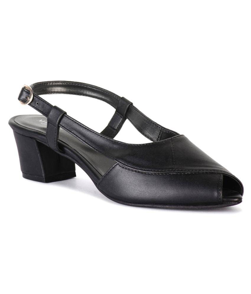 MARC LOIRE Black Platforms Heels MARC LOIRE Black Platforms Heels